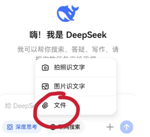deepseek上传附件很慢怎么办 手机deepseek怎么上传文件【技巧提升】