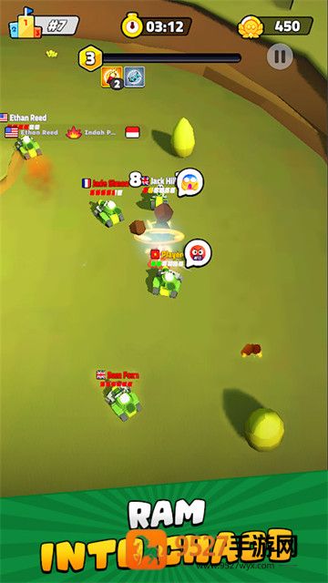 坦克横冲直撞游戏(Tank Rampage: Arena)