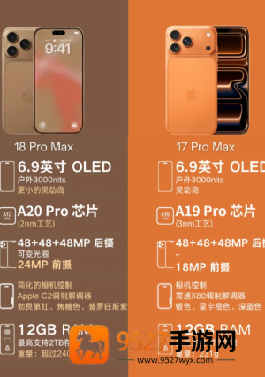 iphone18promax和17pormax对比 iphone18promax和17pormax区别 iphone18promax和17pormax对比 iphone18promax和17pormax区别