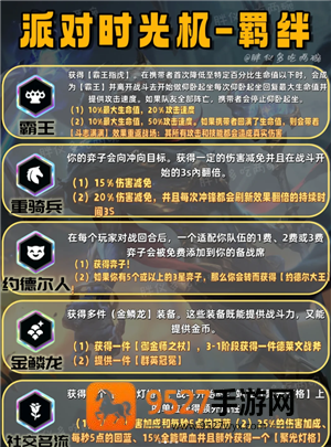 金铲铲之战派对时光机攻略 金铲铲之战派对时光机有哪些羁绊 金铲铲之战派对时光机攻略 金铲铲之战派对时光机有哪些羁绊
