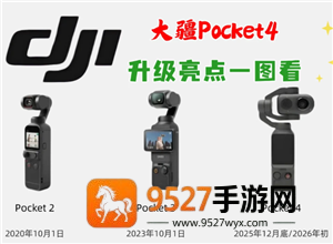 大疆pocket4发布时间及价格 大疆pocket4和大疆pocket3的区别 大疆pocket4发布时间及价格 大疆pocket4和大疆pocket3的区别
