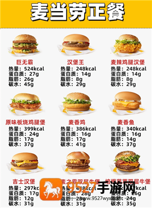 ?麦当劳热量表一览表 麦当劳热量查询官网 ?麦当劳热量表一览表 麦当劳热量查询官网