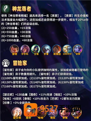金铲铲之战巨龙之巢所有羁绊 金铲铲巨龙之巢羁绊获取方法