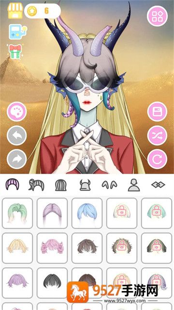 怪物女孩换装平台游戏
