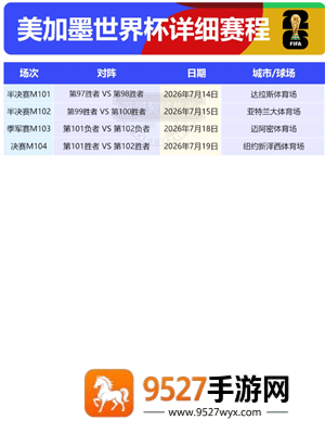 2026年世界杯举办的时间和地点 2026年世界杯赛程