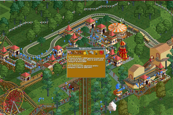 过山车大亨4(RollerCoaster Tycoon)