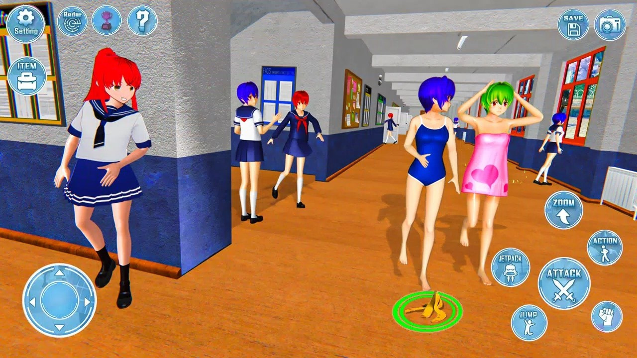 动漫女高中生3D(Anim School Girl Simulator)
