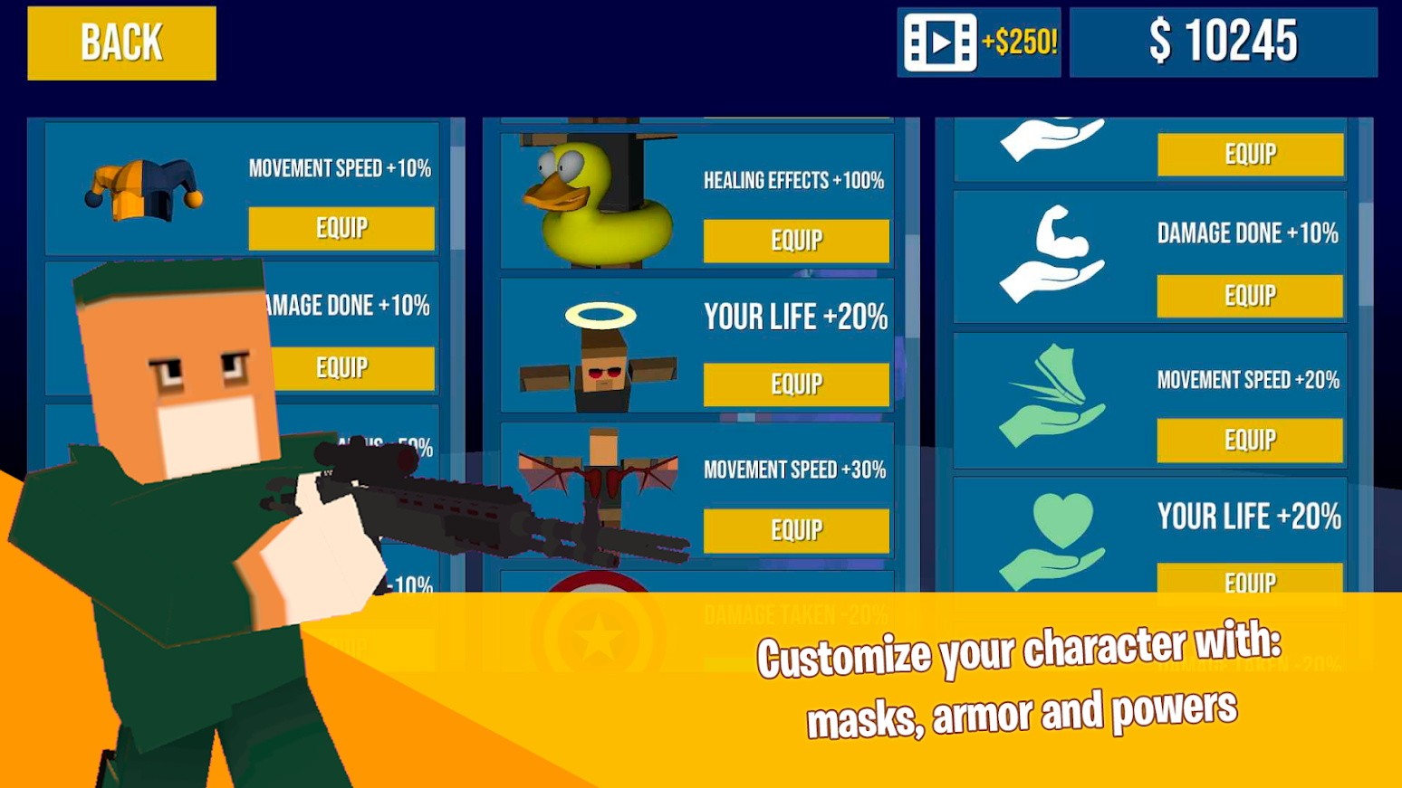 像素射击方块枪战Battle Royale