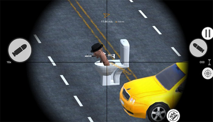 射击消灭各种的马桶人怪物(Head Toilet Battle Shooting 3D)