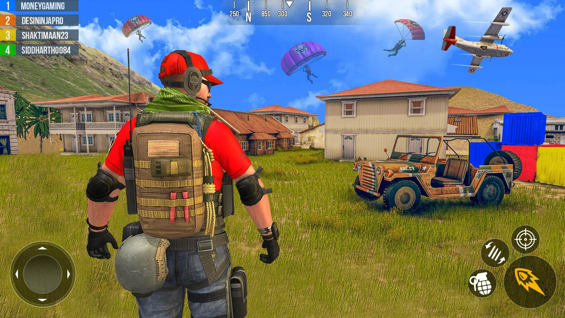 跳伞射击战争(Fire Squad: Battle Royale Game)