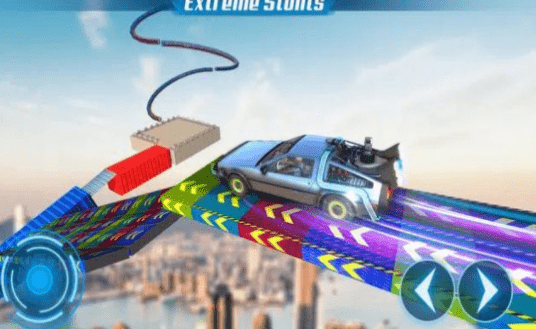 赛博皮卡汽车特技(Cyber Truck Stunt Games: Ramp Car Games)
