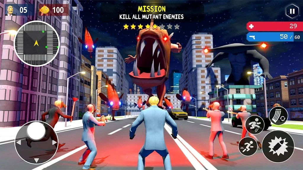 射击深海鱼(The Fish War: Shooting Battle)