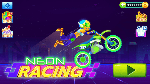 摩托霓虹灯(Moto Bike Neon)