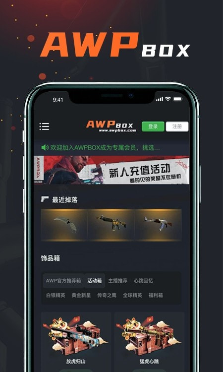 AWPBOX开箱网(CSGO饰品交易)