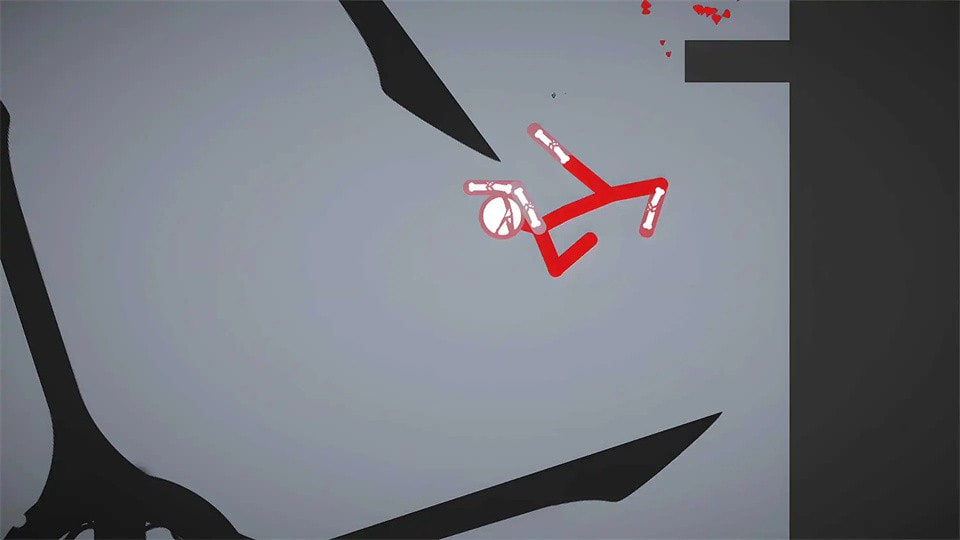 秋季红色火柴人布娃娃(Stickman Fall)