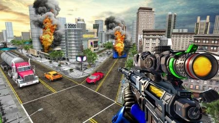 狙击手交通射手(Sniper Traffic Shooter: Traffic Encounter Strike)