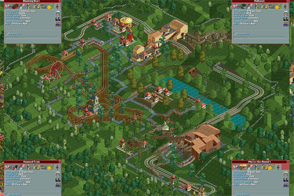 过山车大亨4(RollerCoaster Tycoon)
