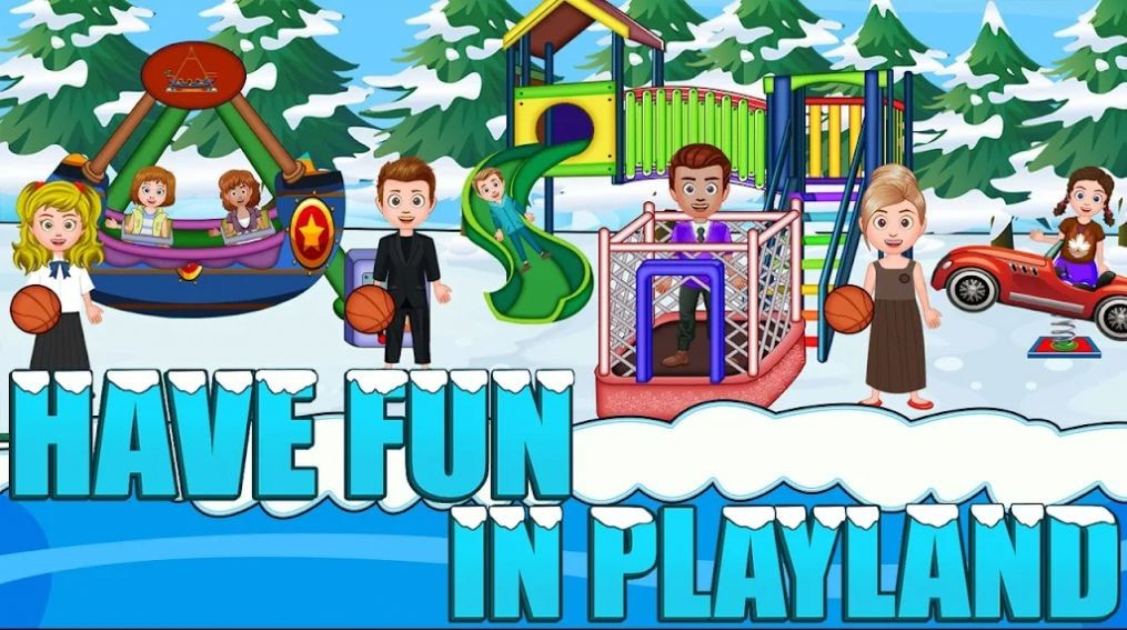 我的家乡滑雪场（My Family Town Ski Resort Fun）