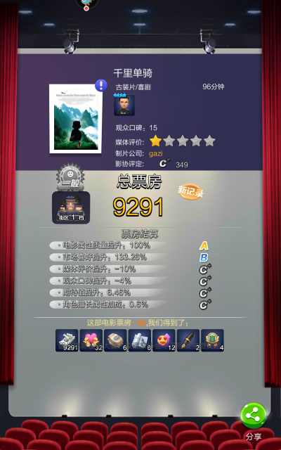 票房大卖王无限钻石金币版