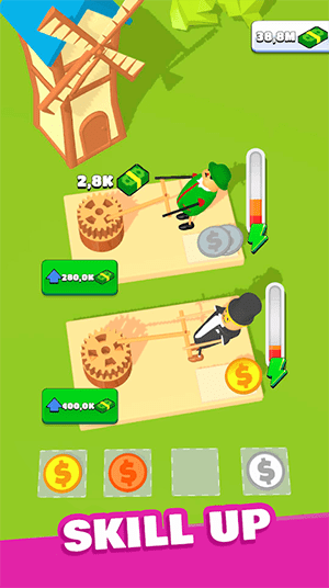 木头人闲置大亨WoodmanPumpIdle
