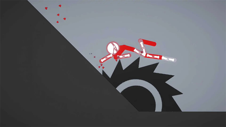秋季红色火柴人布娃娃(Stickman Fall)
