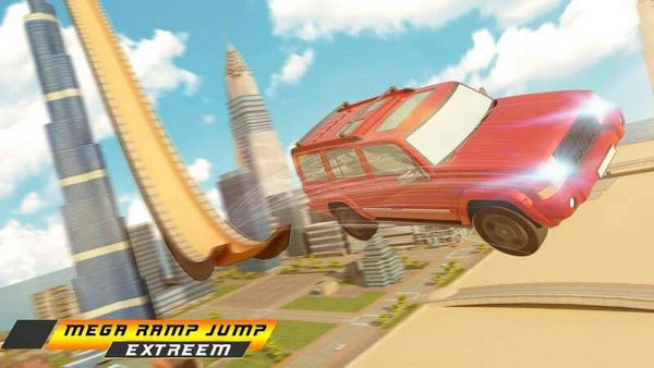 迪拜汽车特技(Dubai Car Crime City Grand Race Ramp)