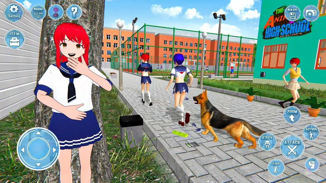 动漫女高中生3D(Anim School Girl Simulator)