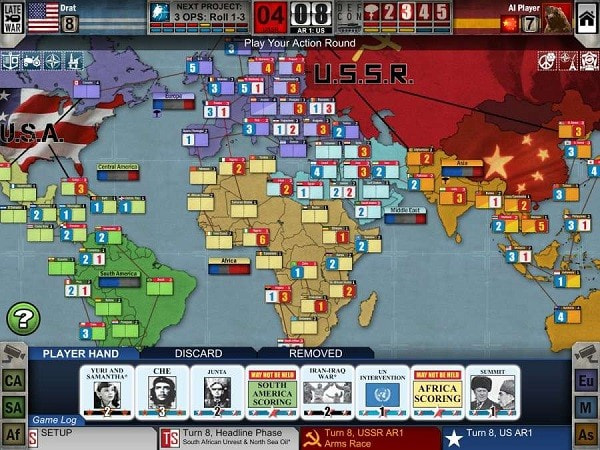 冷战热斗安卓联机(Twilight Struggle)