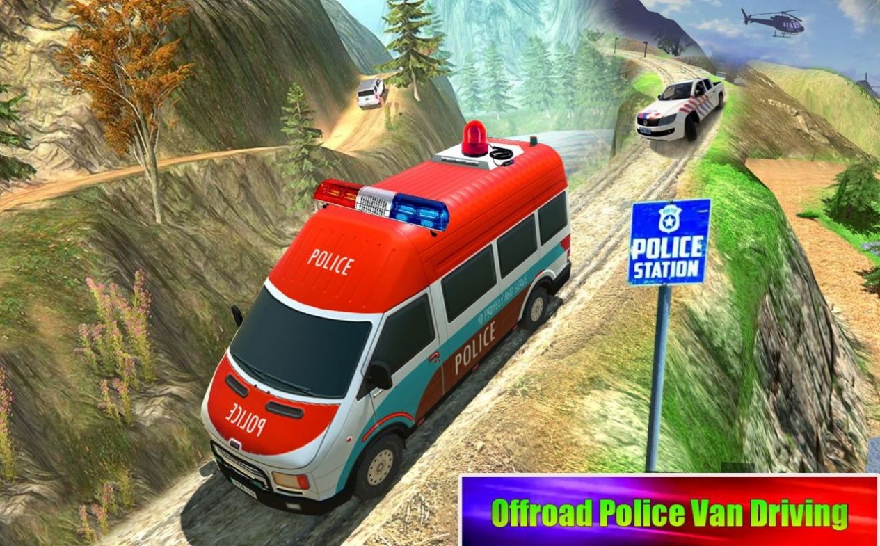 警车驾驶公路越野Police Van