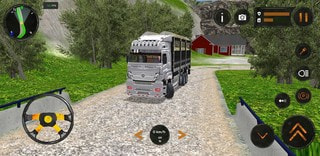 梅赛德斯卡车模拟Axor Simulator Wood Transport