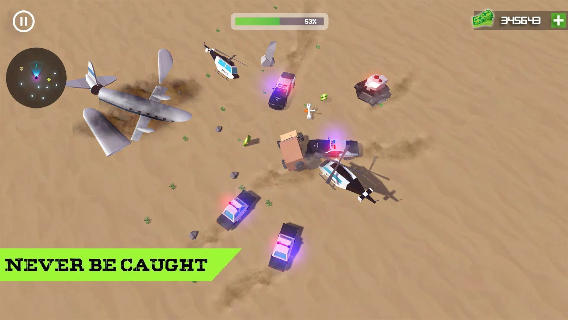 Dodge Police Car escape: Dodging Car Games free