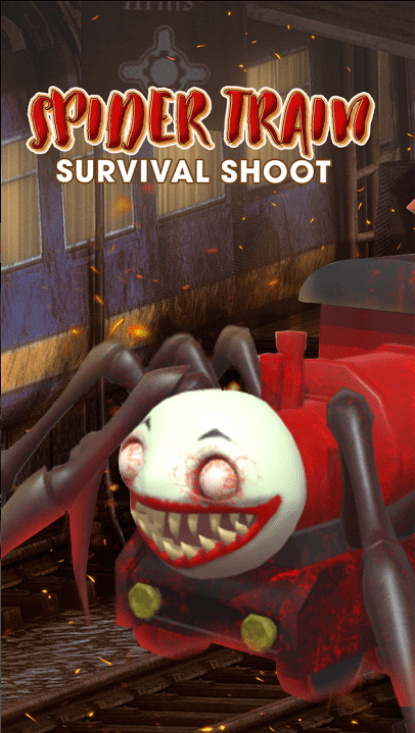 查尔斯火车生存射击Spider Train Survival Shoot
