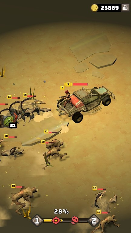 荒地战斗追逐(Wasteland Battle Chase)