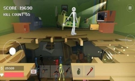 火柴人像素战斗Stickman Combat