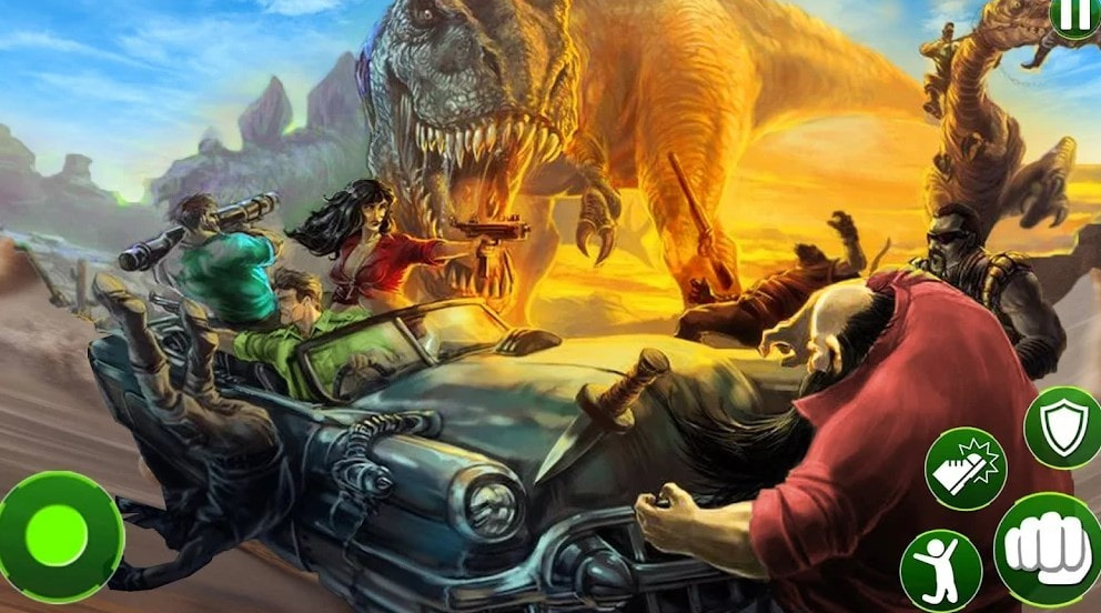 恐龙格斗家Classic Dinosaur Cadillac