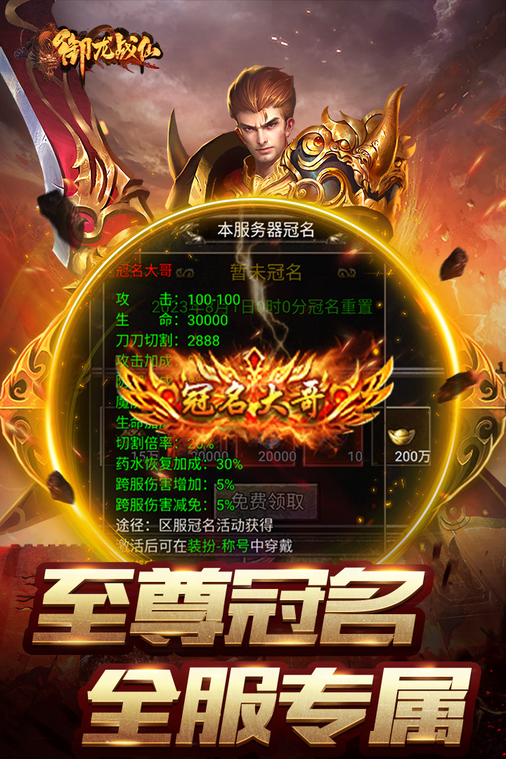 御龙战仙传奇