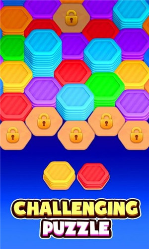 六边形排序颜色益智(Hexa Sort: Color Puzzle Game)