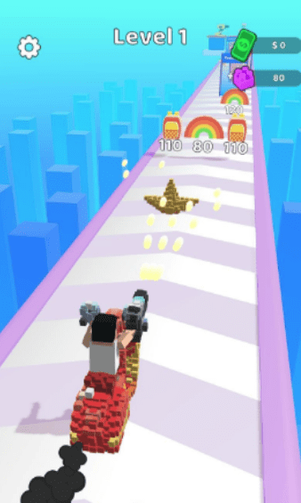 像素人跑射(Pixels Man Run)