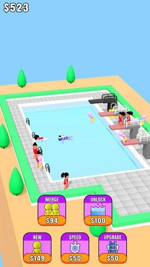 空闲泳池(Idle Pool)