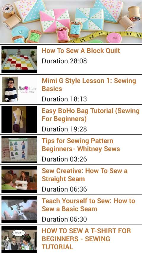 Sewing Tutorial For Beginners