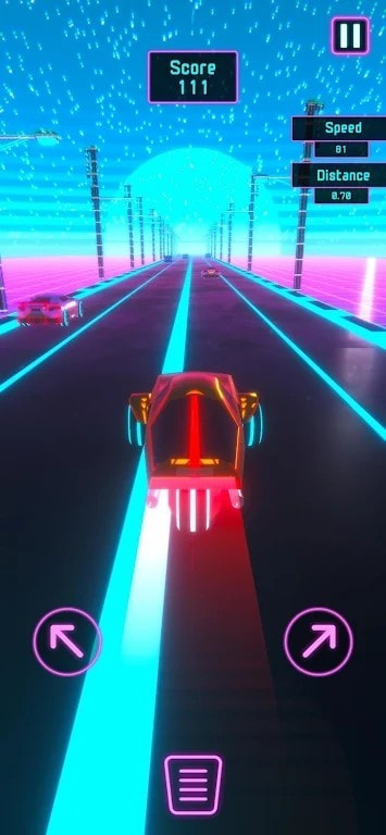 霓虹赛车复古城市(Neon Racer