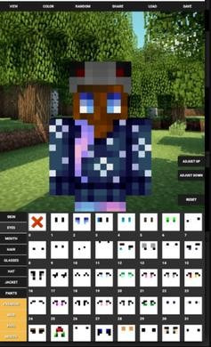 我的世界人物皮肤编辑器手机版(Custom Skin Creator)