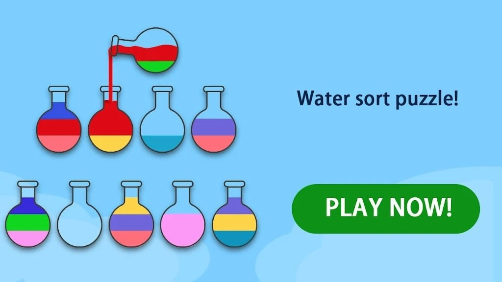 试管排序拼图(Sort Puzzle&Free Classic)