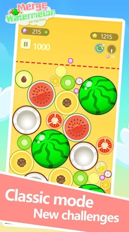 合并融合西瓜(Merge Watermelon:Get HighScore)