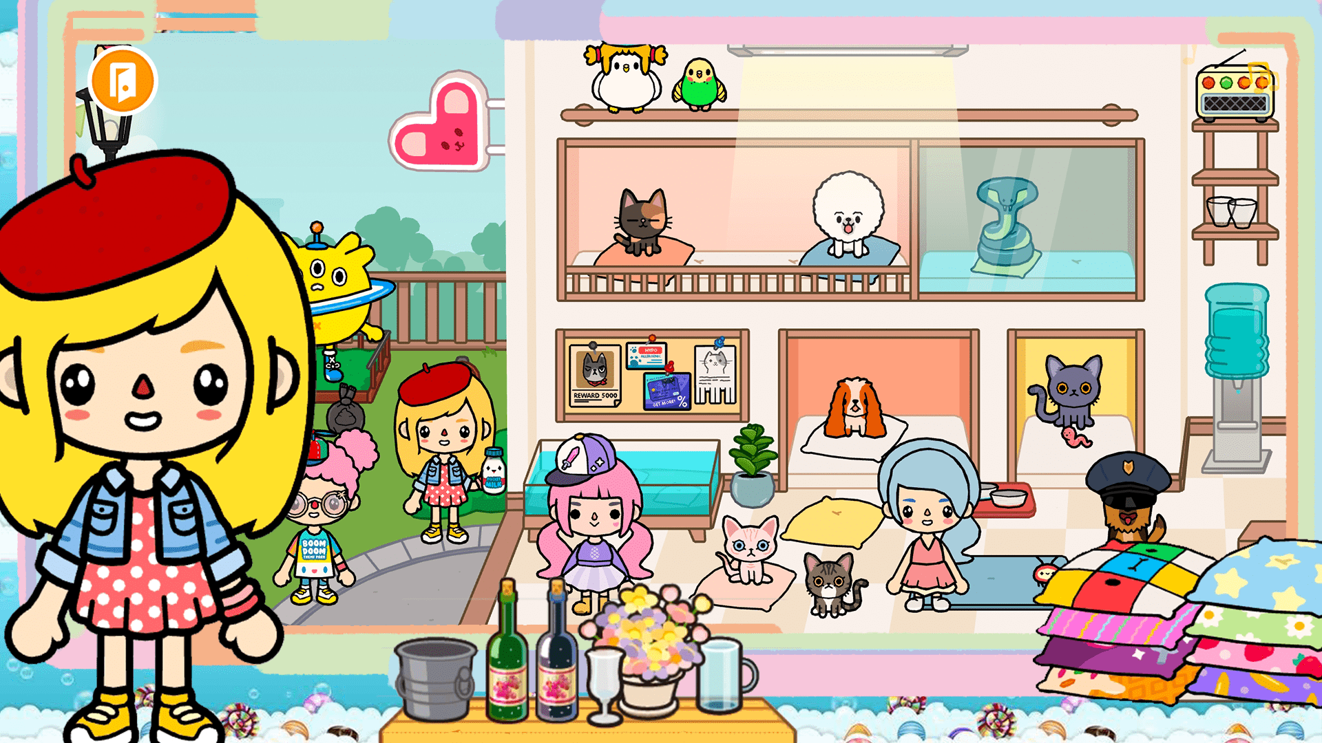 托卡小镇家庭屋