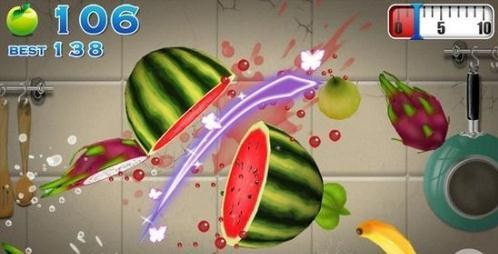 水果斜切AE Fruit Slash