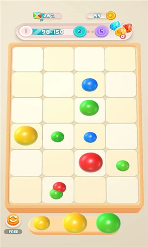 水球排序(Water Balloon Sort)