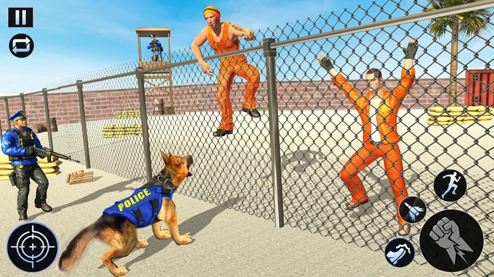 US Police Grand Jail break Prison Escape Games