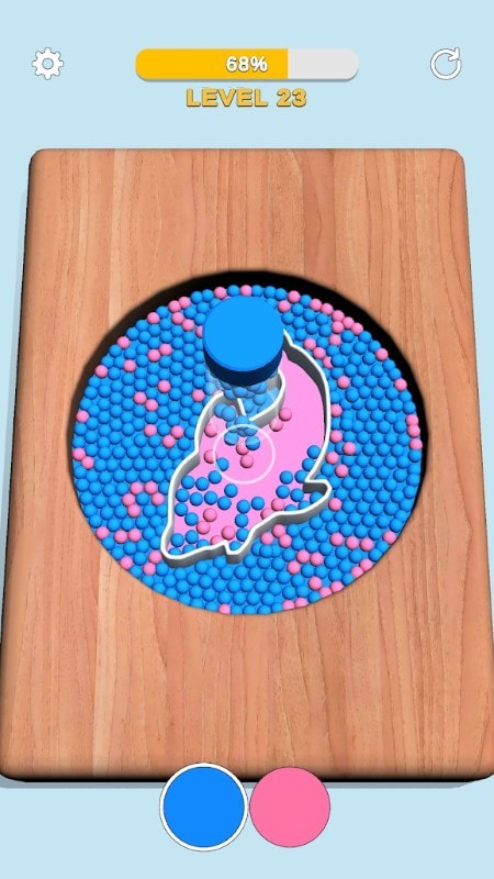 珠珠分类（Sorting Beads: Stencil Fill）