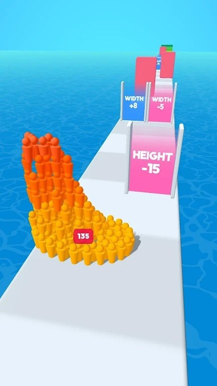 人潮拥挤3DHuman Wave